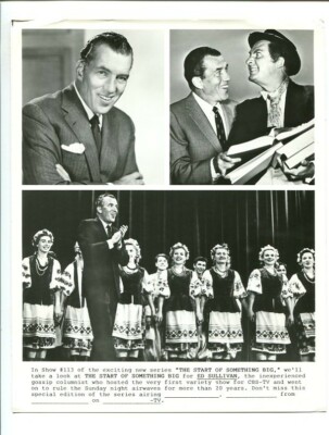 START OF SOMETHING NEW-1980'S-8X10 PROMO STILL-ED SULLIVAN-TV SERIES FN/VF-image