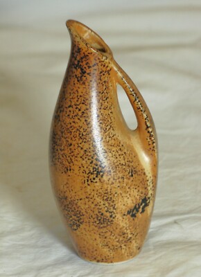Genuine Stoneware Speckled Bud Vase Pitcher Japan Creative Decorative Co.-image