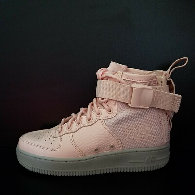 NEW Women’s Size 5.5 Nike SF Air Force 1 Mid Shoes Pink/Gray AA3966-800-image