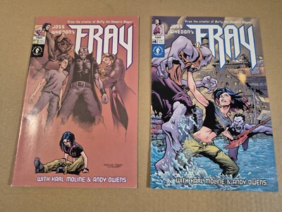 Fray # 5-8, 2001, Dark Horse Comics Lot, Joss Whedon-image