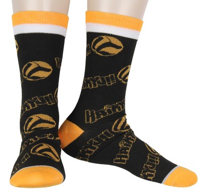 Haikyu!! Manga Anime Volleyball Inspired Adult Unisex Mid-Calf Crew Socks-image