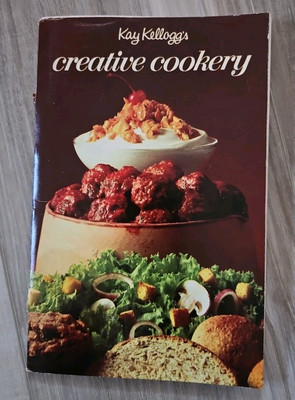 KAY KELLOGG'S CREATIVE COOKERY SOFTCOVER COOKBOOK FROM  THE KELLOGG COMPANY 1971-image