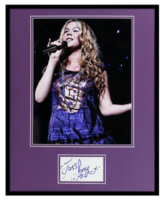 Joss Stone Signed Framed 16x20 Photo Display -image