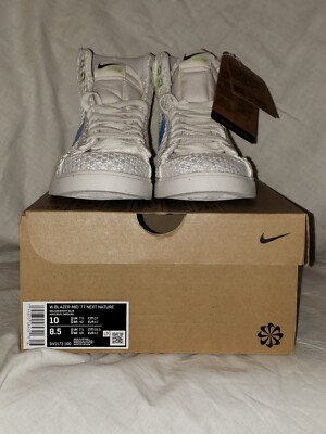 Nike Blazer Mid '77 Next Nature (Mens Size 8.5) Shoes DV2173 100 Multi wm sz 10-image
