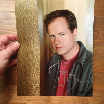 Joss Whedon * HAND SIGNED AUTOGRAPH * 8 x 10 photo UACC RD COA Buffy Angel-image