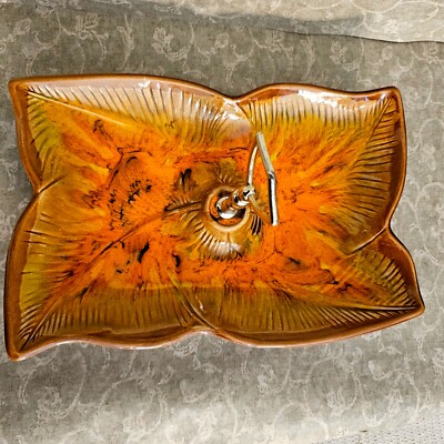 MCM California Pottery Serving Tray With Handle-image
