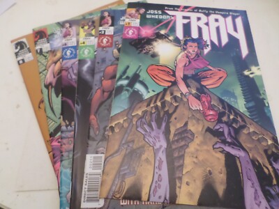 Fray - 6 issues - # 1, #2, #4, #6, #7, #8, - Joss Whedon - Dark Horse Comics.-image