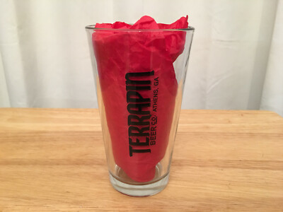 Terrapin Beer Co. Athens, GA, Creativity w/ Malt & Hops 16 oz. Beer Glass-image