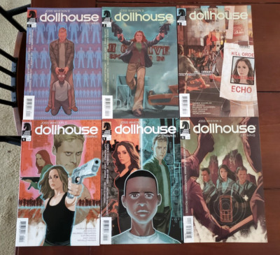 JOSS WHEDON'S DOLLHOUSE EPITAPHS 1 - 5 & 1-SHOT SET DARK HORSE COMICS OWENS-image
