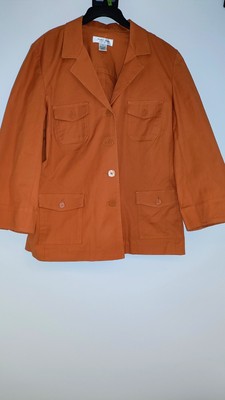 Judith Hart Orange Coat Size 12-image