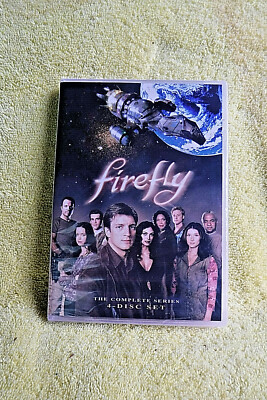 NEW/SEALED 4 DVD SET! FIREFLY THE COMPLETE SERIES! JOSS WHEDON SCI FI SERIES!-image