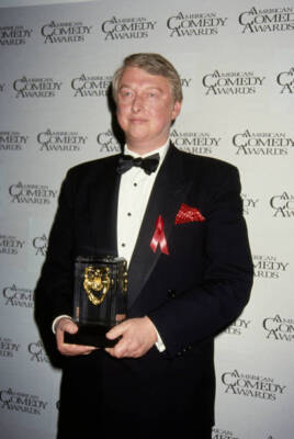 Mike Nichols holding Creative Achievement Award Eighth American Co- Old Photo-image