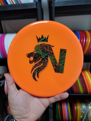 NEW Hybrid-X Suspect 176g Orange Mid-range Dynamic Discs Golf Disc-image