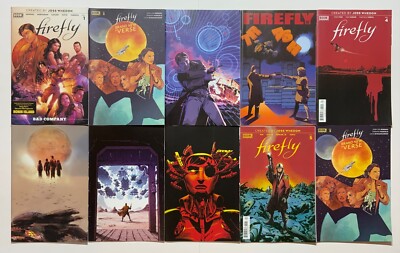 FIREFLY # 1 3 4 5 14 23 VARIANT BOOM BIG 10 Comic Book LOT JOSS WHEDON J4,712-image
