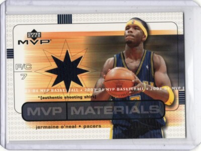 2003-04 Upper Deck MVP Materials Shirts #JOSS Jermaine O'Neal-image