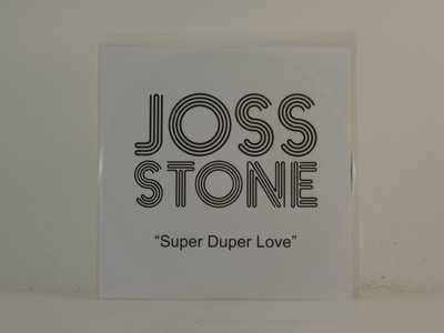 JOSS STONE SUPER DUPER LOVE (H1) 2 Track Promo CD Single with White Sleeve RELEN-image