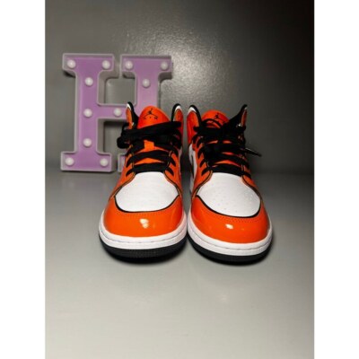 Jordan Mid Turf Orange Sz 7Y-image