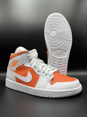 Jordan 1 Mid SE Bright Citrus WMNS Size 11 MENS Size 9.5 FREE SHIPPING Deadstock-image