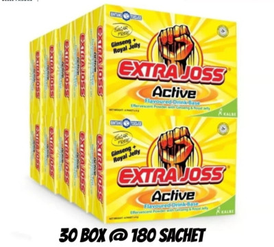 EXTRA JOSS 30 BOX (180 SACHETS) Energy Drink Powder Sugar Free Boost Stamina-image