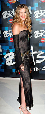 Joss Stone arrives 25th Anniversary BRIT Awards 2005 Earls Court F- Old Photo 3-image