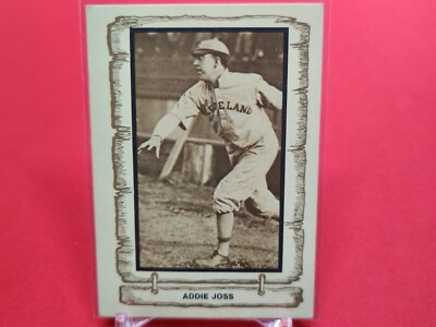 1983 Cramer Baseball Legends Series 4 HOF Addie Joss Baseball Card #114 of 120-image
