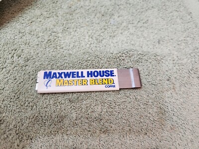 Maxwell House Coffee MASTER BLEND Box Cutter Advertising-image