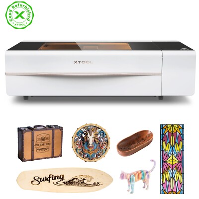 (Refurbished) xTool P2 Laser Cutter, Versatile Desktop 55W Co2 Laser Engraver-image