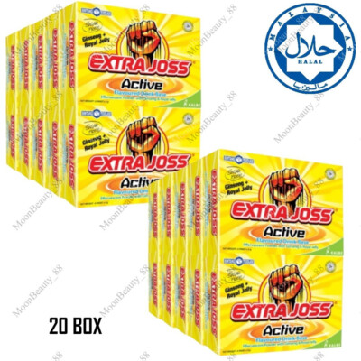 EXTRA JOSS 20 Box (120 SACHETS) Energy Drink Powder Sugar Free Boost Stamina-image