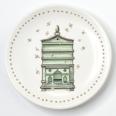5.5” Beehive Plate • Creative Co-op • Stoneware-image
