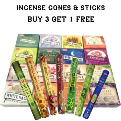 Incense Sticks & cones Hem Insence Joss Long Burning Joss Stick Dhoop Fragrances-image
