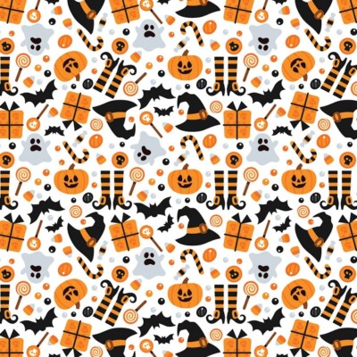 Carolina Creative Bandanna (Witches & Hats) 22