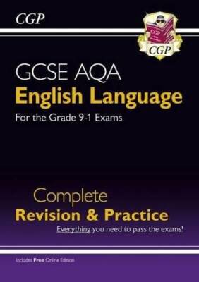 New GCSE English Language AQA Complete Revision  Practice - Grade 9-1 Co - GOOD-image