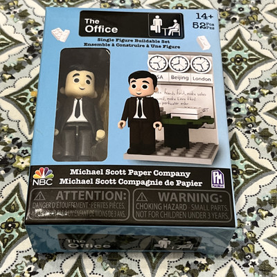 Phatmojo THE OFFICE Single Figure Michael Scott Paper Company Buildable Set 2020-image