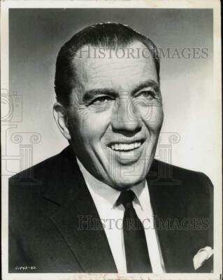 1969 Press Photo Famous Sunday Night Television Variety Show Host, Ed Sullivan-image