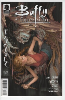Buffy Vampire Slayer Season 9 #2 cover A comic book TV show series Joss Whedon-image