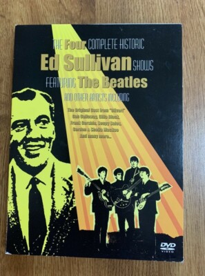 The Four Complete Historic Ed Sullivan Shows Featuring The Beatles DVD-image