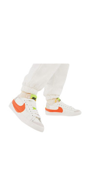 Size 6 - Nike Blazer '77 Jumbo Low Sail Rush Orange W-image