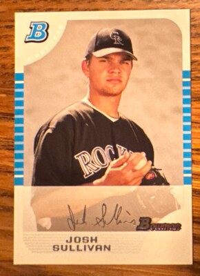 2005 Bowman Draft White #’d 183/225 Josh Sullivan #BDP111-image