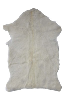 Creative Co-Op Genuine Goat Hair Rug-image