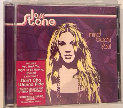 Joss Stone : Mind Body and Soul CD Album You Had Me Right To Be Wrong Spoiled-image