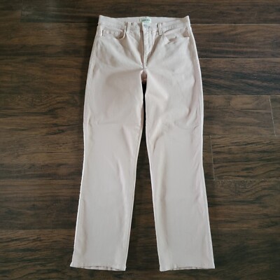 L'AGENCE Stretch Mid Rise Crop Soft Denim Jeans Pants Size 28-image