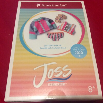 American Girl Doll 2020  Goty Joss's Surf & Swim Set New/ Sealed *N* Box-image