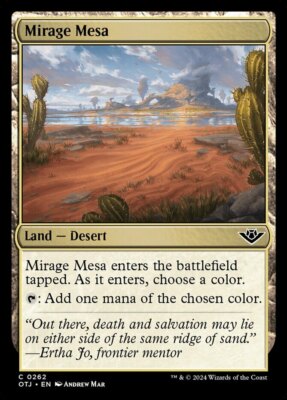 Mirage Mesa NM, English MTG Outlaws of Thunder Junction - Main Set-image