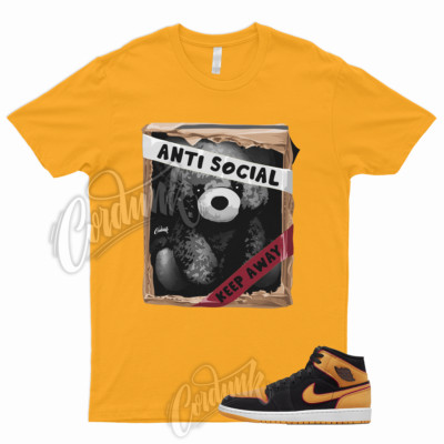 1 Mid Vivid Orange T Shirt Fat Tongue Black SE Kids Cardinal Red to Match AS2-image