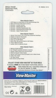 Mesa Verde National Park Colorado MATTEL View-Master Packet Sealed Mint New-image