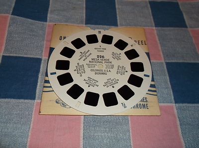 ksm. View Master Reel 226 Mesa Verde National Park Colorado USA Dioramas-image