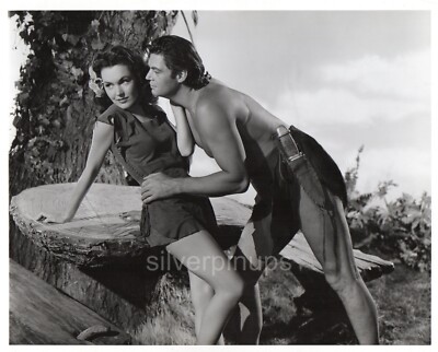 Orig 1941 JOHNNY WEISMULLER – MAUREEN O’SULLIVAN Jungle Duo.. MGM's 