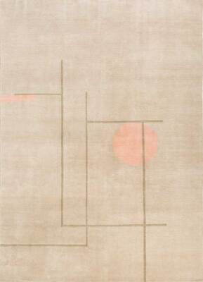 Hand Tufted Modern Carpets Bedroom Livingroom Hallway Handmade 100% woolen Rug-image