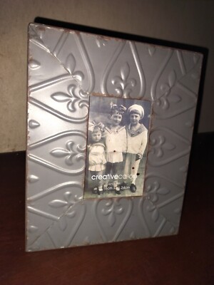 Imperial Photo Frame Fits 4*6 By Creative Co-Op Glass Protective Cover Deadstock-image
