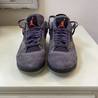 Size 5.5 - Jordan 4 Retro Mid Canyon Purple W-image